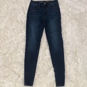 American eagle 360 next level jeans Size: 4 long